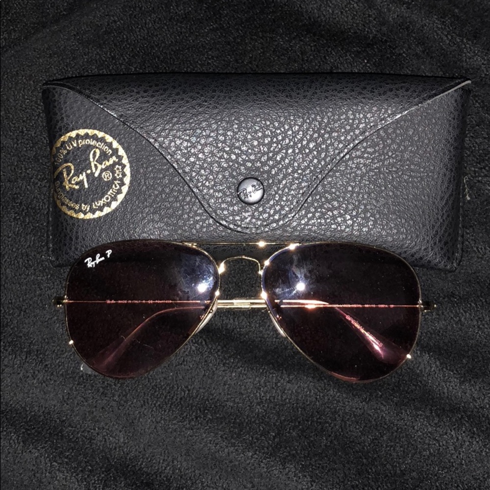 Authentic ray ban aviators